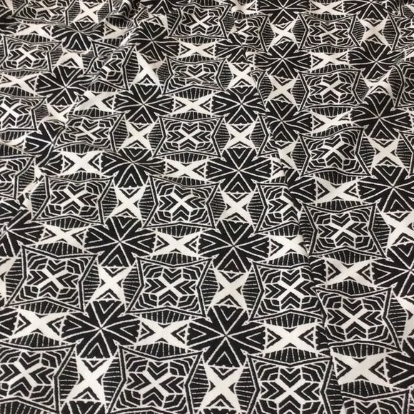 XL New Directions white geometric pattern stretch dress - Picture 9 of 16